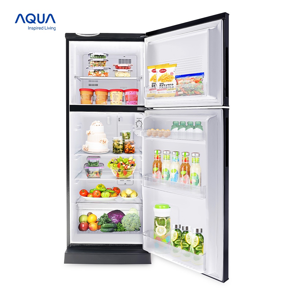 Miễn phí giao hàng Toàn Quốc - Tủ lạnh ngăn đông trên Aqua 186 Lít AQR-T219FA