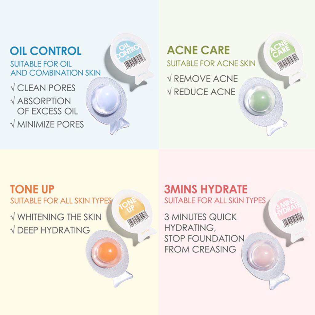 [Hàng mới về] Mặt Nạ Focallure Hình Quả Trứng Dưỡng Ẩm Kiềm Dầu Chăm Sóc Da Giảm Mụn Thích Hợp Cho Da Khô | BigBuy360 - bigbuy360.vn