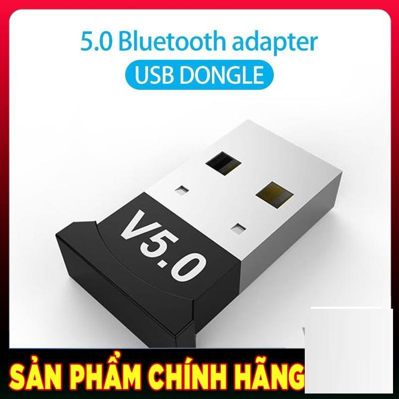 USB Bluetooth dongle 5.0 giúp Laptop PC thu phát sóng bluetooth