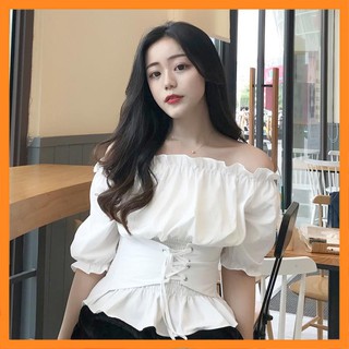 Sơ mi nữ kiểu trễ vai  [TTBK]