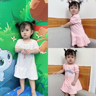 ⚡Freeship⚡Váy đuôi cá thêu chữ cho bé gái size 1-7T
