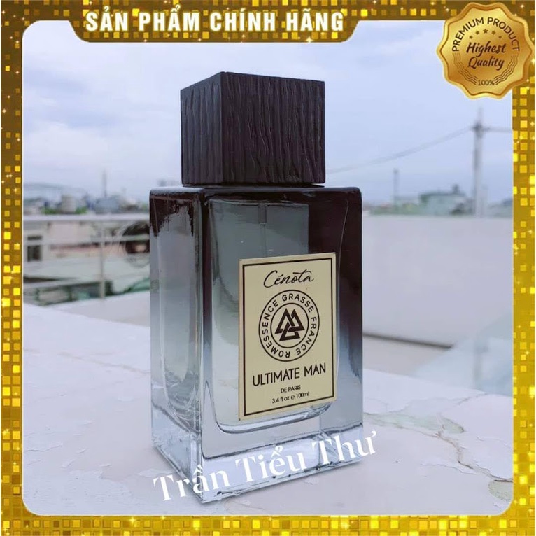 Nước hoa nam UTIMATE-Man CENOTA hương biển Khỏe Khoắn Thanh Lịch Hiện Đại Mạnh Mẽ Nam Tính 100ml CHÍNH HÃNG CAO CẤP