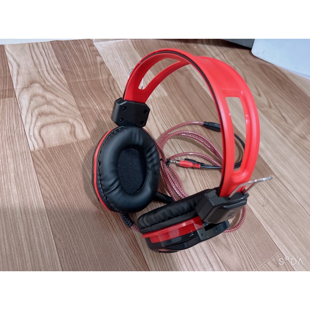 Tai nghe chụp tai Extra Bass có mic cho game thủ ARIATO A6,bảo hành 6 tháng.shopphukienvtq