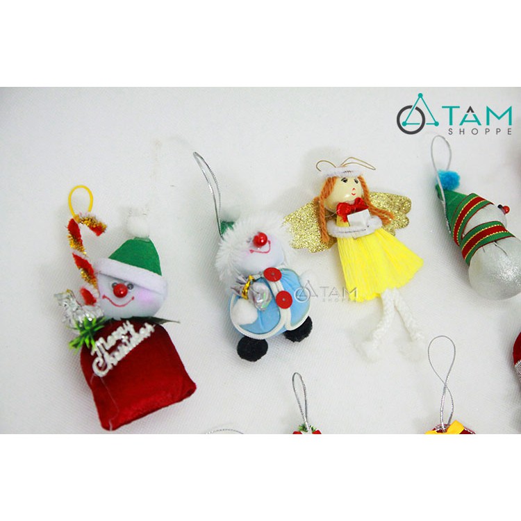 Combo 10 món phụ kiện trang trí Noel handmade XMAS-08