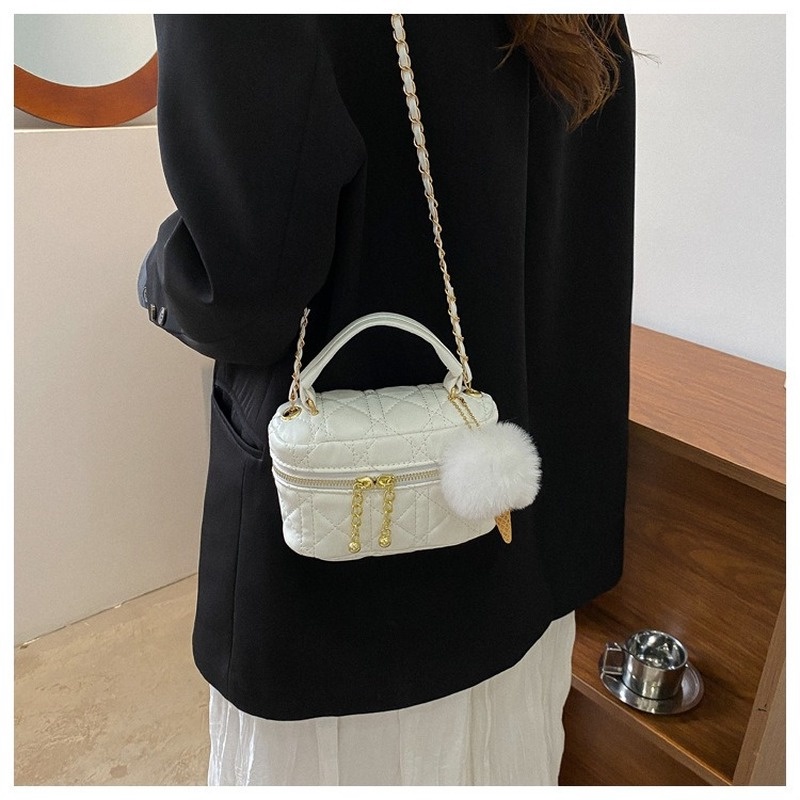 Túi Đeo Chéo Da PU Họa Tiết Hình Thoi Đơn Giản Thời Trang 2022 Gylb1577