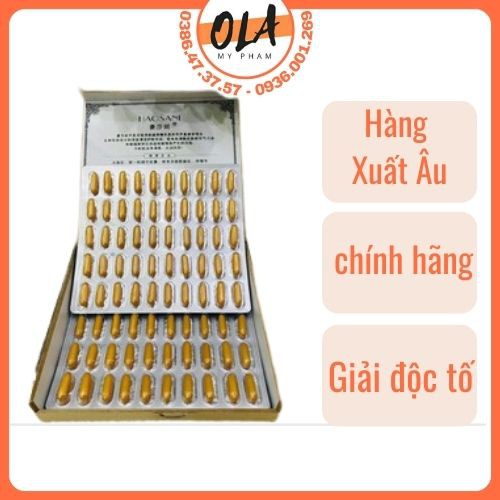 Viên thải chì haosani - mỹ phẩm ola