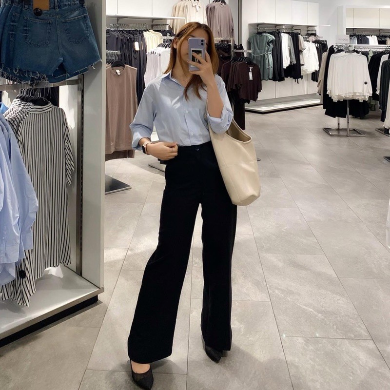 Áo sơ mi G125 CÓ BIGSIZE vát tà  thấm hút mồ hôi tốt, phom rộng mặc thoải mái, hàng thiết kế đẹp xịn - GEM Fashion