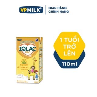 Sữa Bột Pha Sẵn VPMilk IQLac Pro Advance Premium Hộp 110ml (Thùng 48 Hộp)