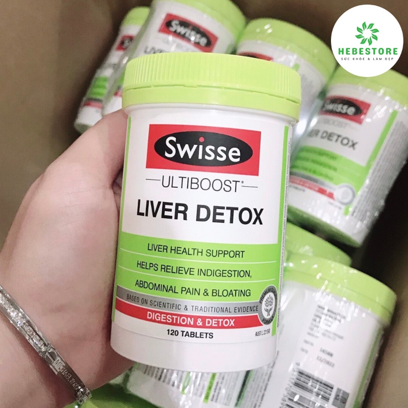 Thải độc gan Swisse Liver Detox Úc 120/ 200 viên giải độc gan - Chính hãng, mẫu mới | WebRaoVat - webraovat.net.vn