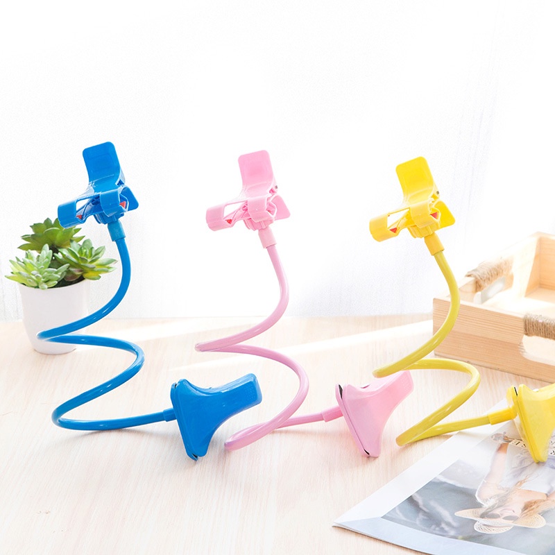 Giá Đỡ Điện Thoại, Ipad Xem Phim Kẹp Đầu Giường, Bàn ( 4.8 inch -> 10.5 inch)