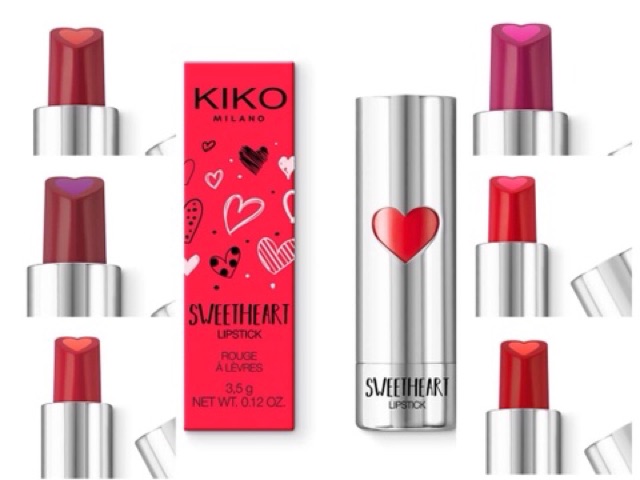 Son #KIKO SWEET HEART LIPSTICK  #01 (Kiss from a rose)