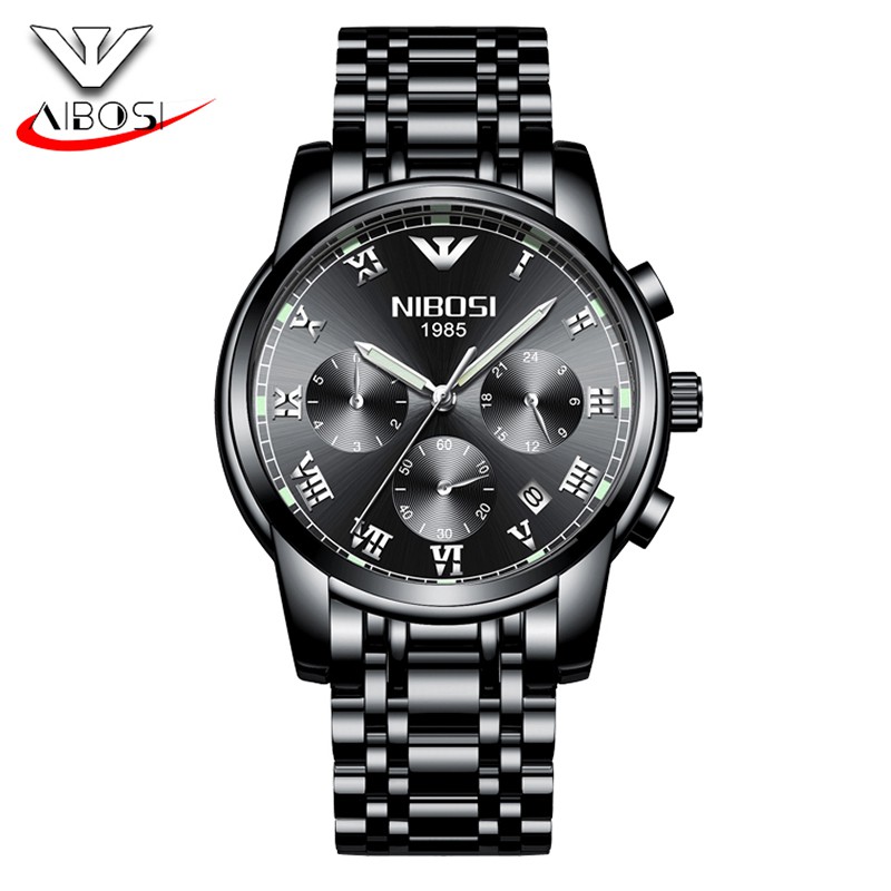 [ƯU ĐÃI SỐC] ĐỒNG HỒ NAM NIBOSI 2301 (1985) - DÂY THÉP CHẠY 6 KIM NAM TÍNH, MẠNH MẼ, HÀNG CHÍNH HÃNG- NHIỀU MÀU LỰA CHỌN | BigBuy360 - bigbuy360.vn