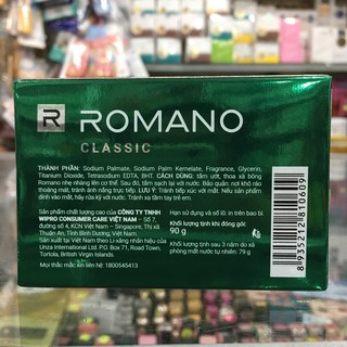 Xà bông thơm Romano Classic 90g