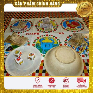 [ Rẻ & Bền ] Bộ Bầu Cua Tôm Cá