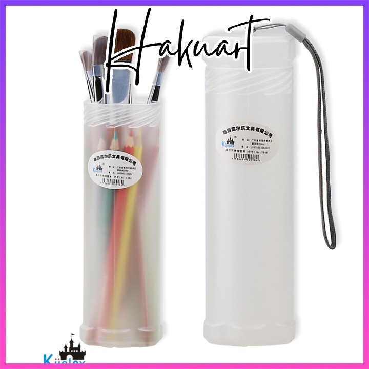 Ống Đựng Bút Đựng Cọ KUELOX Bằng Nhựa - Họa Cụ Hakuart