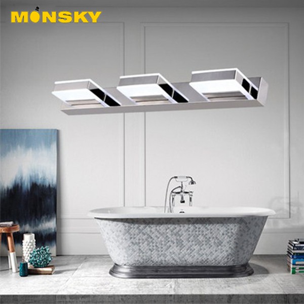 Đèn gương MONSKY LED ITOKO ánh sáng vàng trang trí hiện đại sang trọng