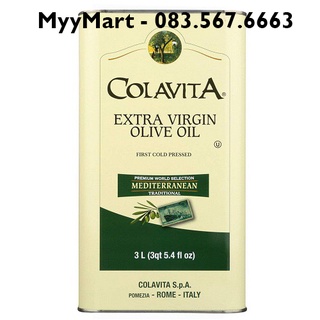 Dầu oliu nguyên chất colavita oliu extra virgin olive oil 3 lít