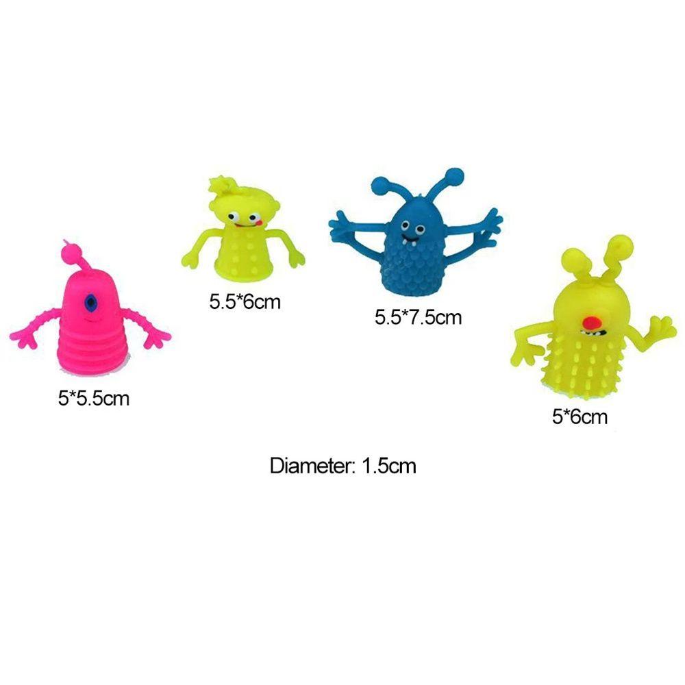 Set 4 Con Rối Đeo Tay Kể Chuyện Dễ Thương Cho Bé