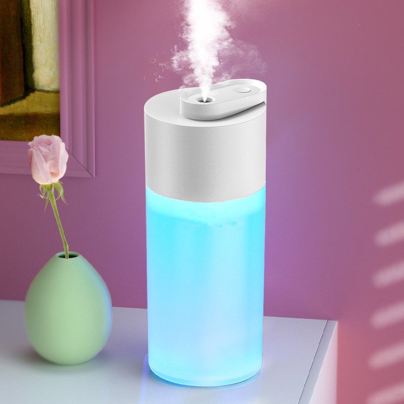 H02 humidifier máy phun sương, phun sương tạo ẩm, cầu vồng ánh sáng ban đêm đèn night light 7 led loại nấm