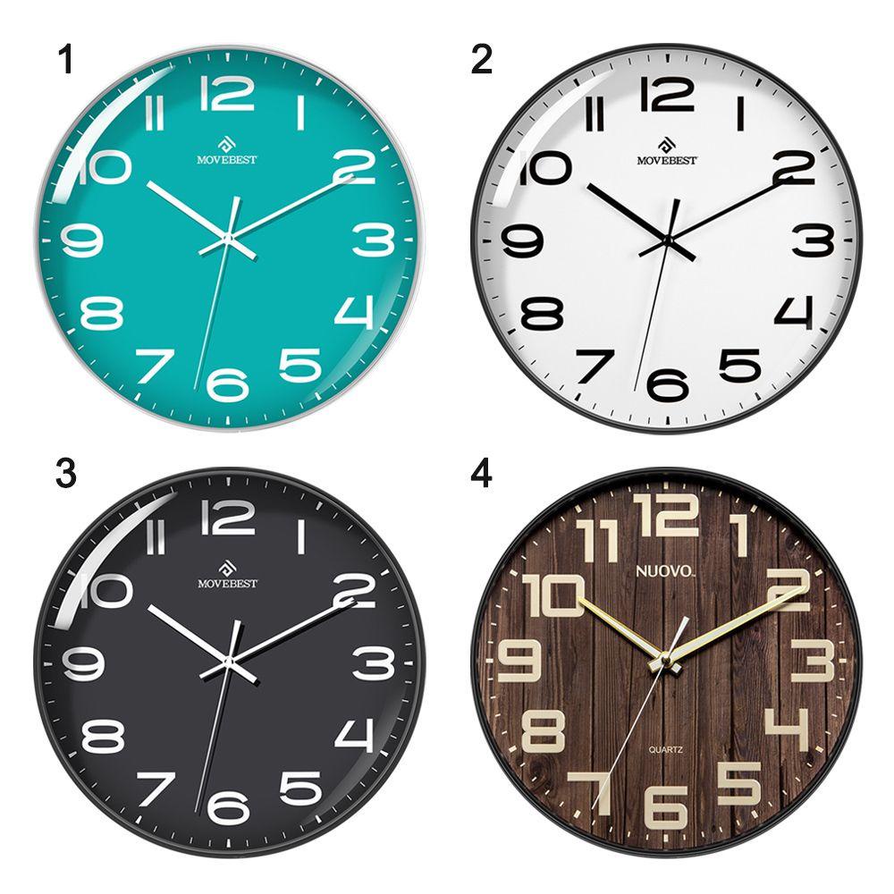 Đồng Hồ Treo Tường 3D 12inch Thiết Kế Tối Giản Trang Trí Nhà Cửa
