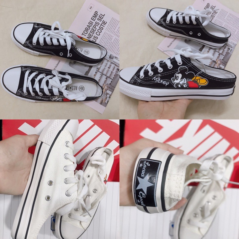✔️GIÀY ĐẠP GÓT MICKEY NỮ- GIÀY SỤC MICKEY NỮ 2 mẫu SALE 20 % !