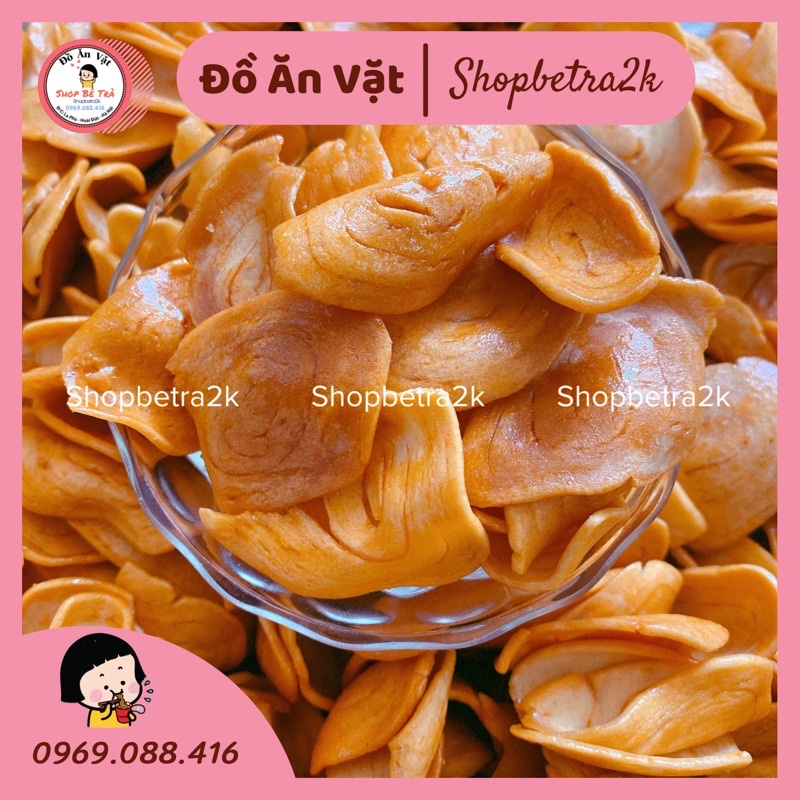 Bánh quẩy tai heo sốt mắm bơ cay |gói 250gr|