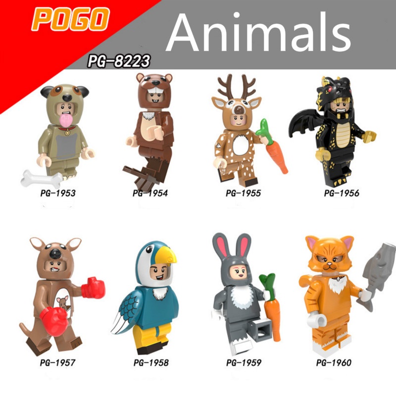 Mô Hình Cá Mập / Gấu Trúc Hoạt Hình Cho Bé