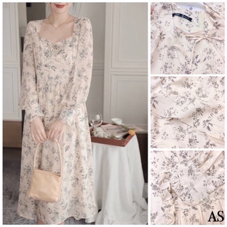 Váy Hoa Vintage Tiểu Thư