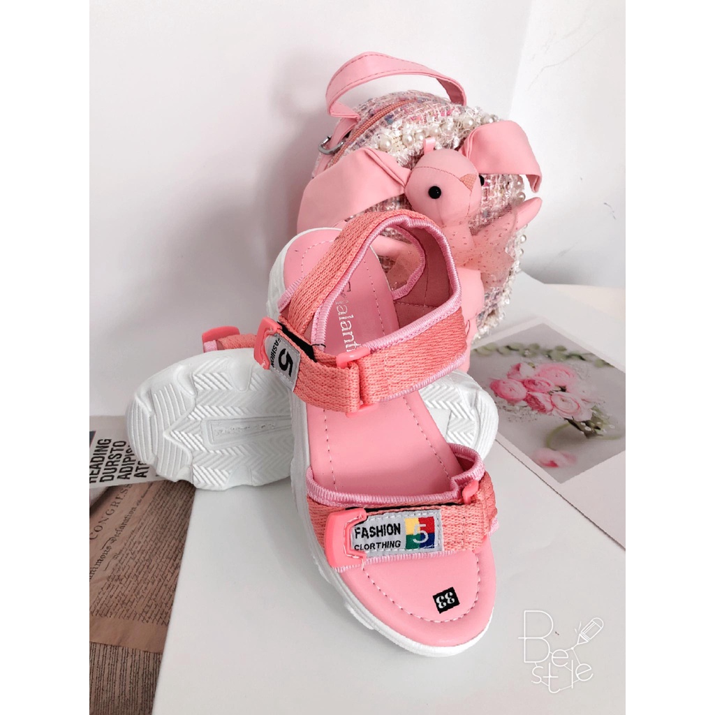 Sandal bé gái Quảng Châu , Dép quai hậu bé gái 6-9 tuổi