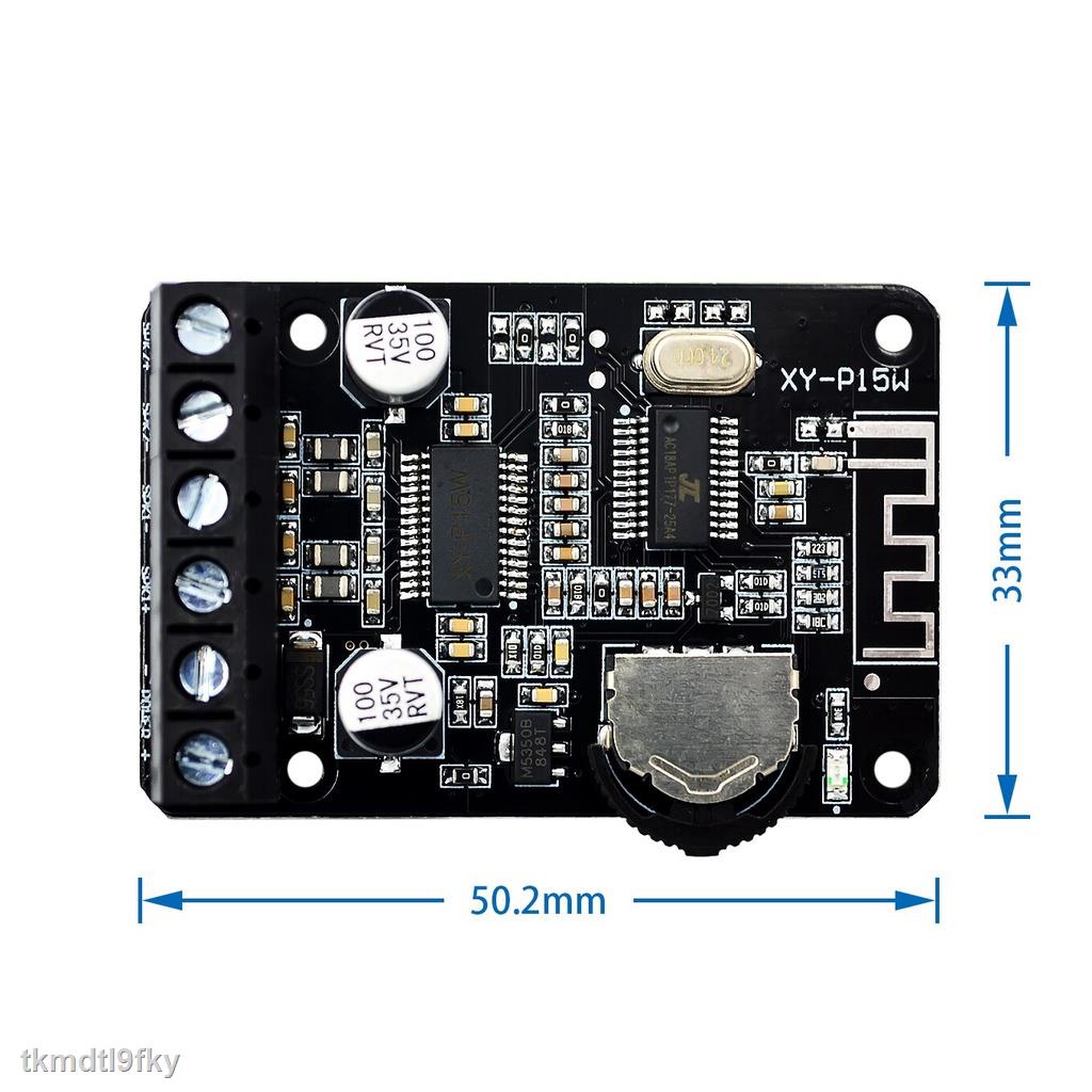 Sỉ số lượng lớn Bảng Mạch Khuếch Đại Âm Thanh Kỹ Thuật Số Công Suất Cao Bluetooth 5.0 XY-P15W 10W/15W/20W