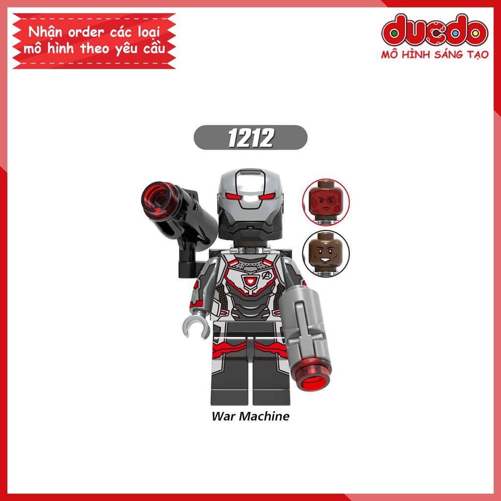 Minifigures siêu anh hùng Iron Man Avenger End Game Đồ chơi Lắp ghép Xếp hình Mô hình Mini Super Hero XINH 0252 EndGame