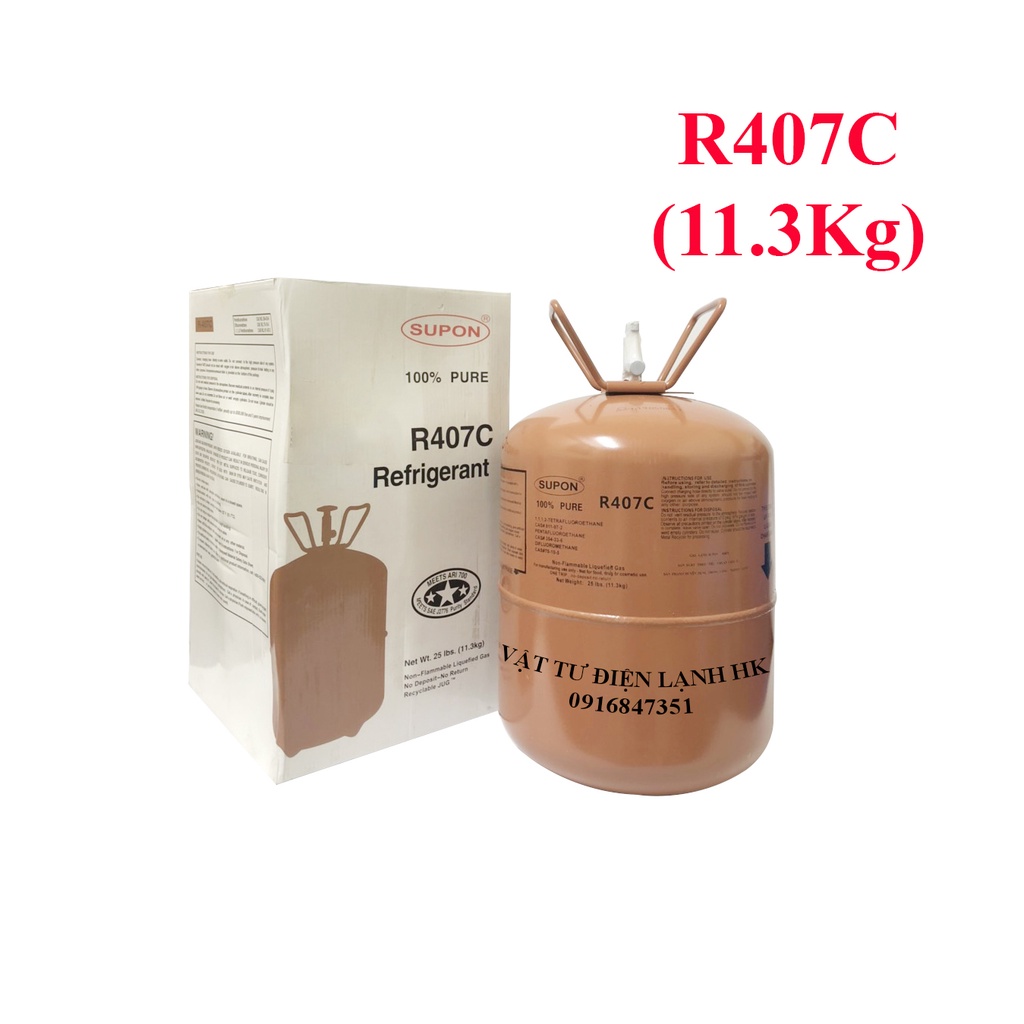 Môi chất lạnh gas bình to R22 R32 R134a R404A R407C R410a - ga 22 32 134 404 407 410