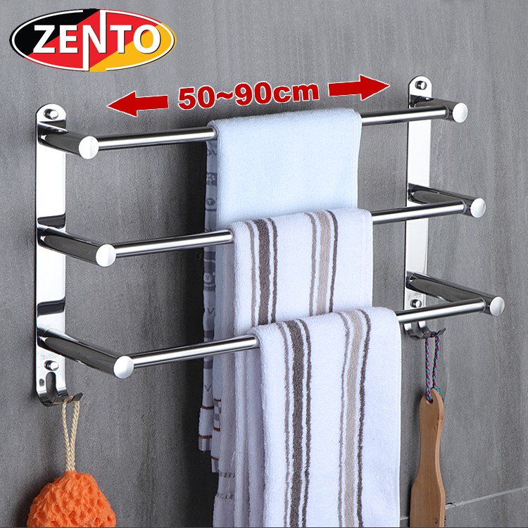 Giá vắt, treo khăn inox Zento HA4620-3