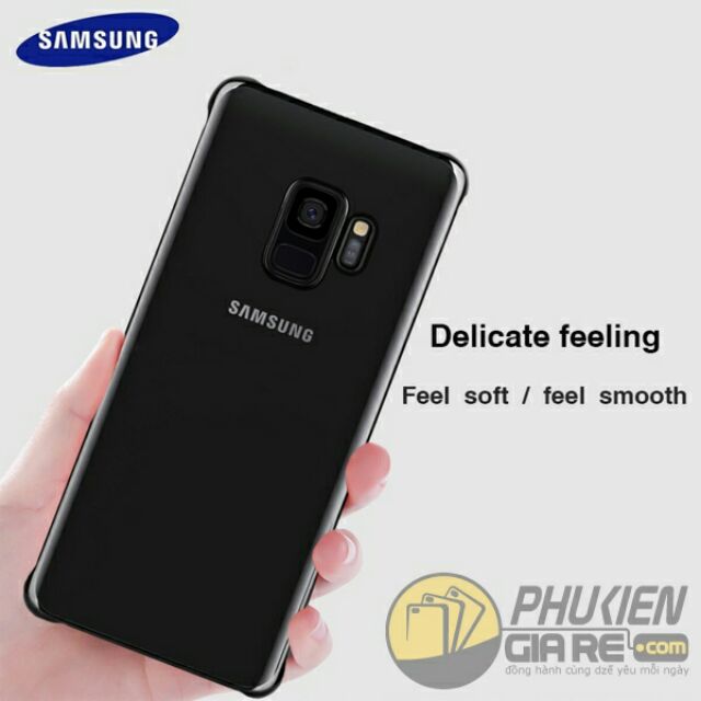 Ốp lưng Clear Cover Samsung Galaxy S9 Plus chính hãng