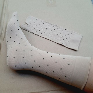 Vớ da xỏ ngón mè đen (24cm)