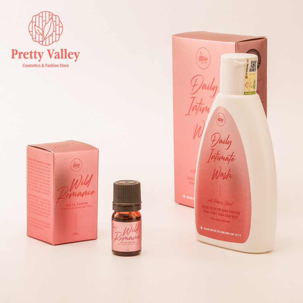 Nước hoa vùng kín 𝑭𝑹𝑬𝑬𝑺𝑯𝑰𝑷  Nước hoa vùng kín cho nữ  chính hãng Molokai 5ml - Pretty Valley