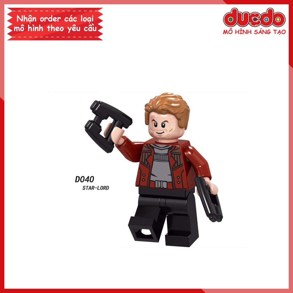 Minifigures siêu anh hùng Infinity War - Đồ chơi Lắp ghép Xếp hình Mini Iron Man LeLe D033-040