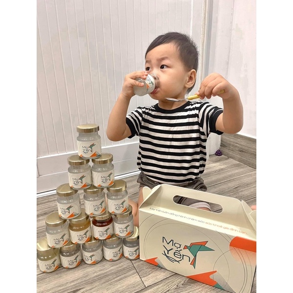 Yến Sào- Mợ Yến - Chưng đường phèn Combo 10 hũ