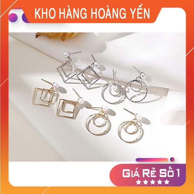 Combo sỉ 125 đôi khuyên tai QC ngẫu nhiên