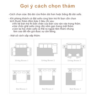 [GIÁ SỈ] Thảm trải sàn, Thảm trang trí, Thảm decor bali