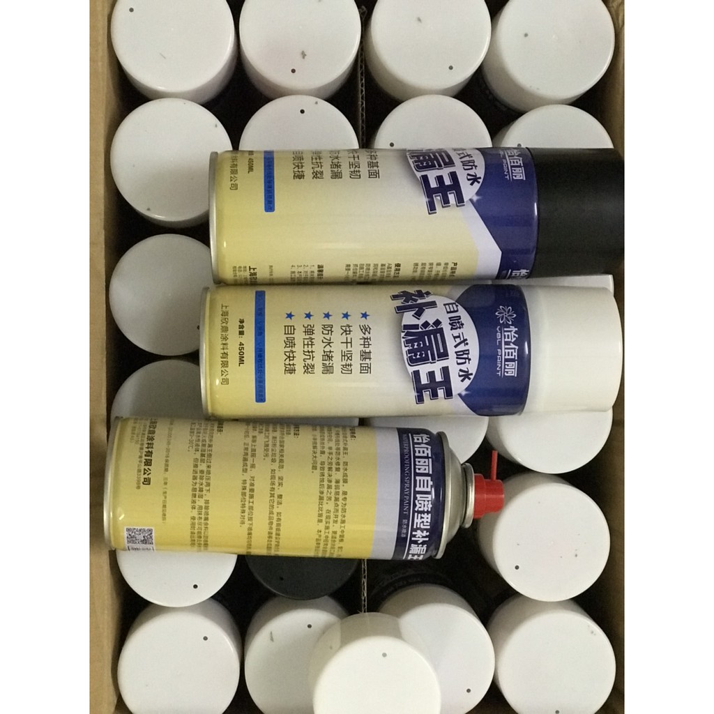 Xịt chống thấm, xịt chống dột, xịt chống thấm tường, bể bơi, mái nhà - Bình xịt chống thấm Nhật Bản 450ml