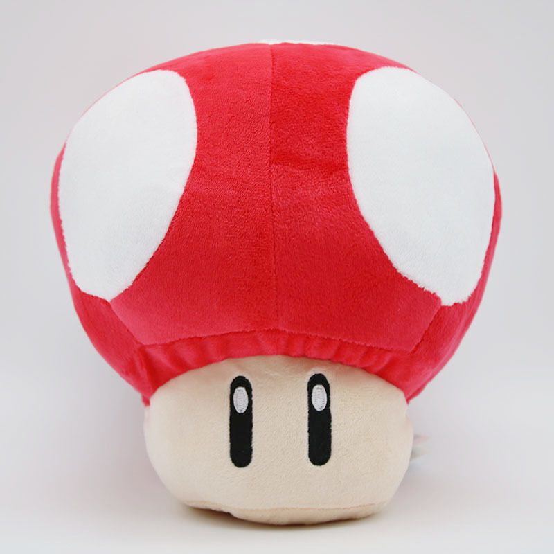 Búp bê nhồi bông hình nấm game Super Mario 2 màu dễ thương cho bé