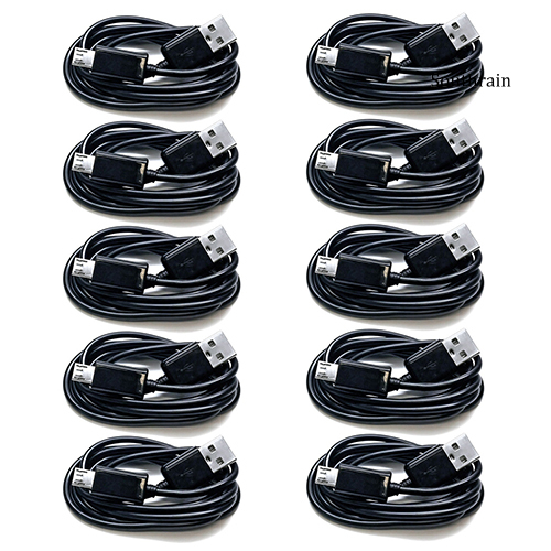 Southrain 10Pcs 3.3ft Micro 5 Pin USB Sync Data Charger Cable Cord for Android Phone