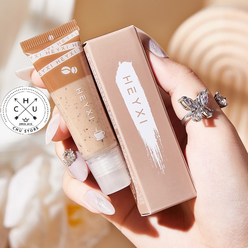 Tẩy tế bào chết môi Heyxi cafe