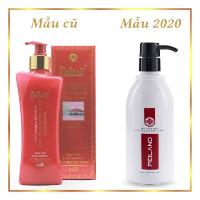 |NEW| [𝗦𝗔𝗟𝗘] Sữa tắm làm trắng da cao cấp PEILAND 350ml