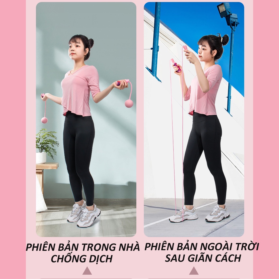 Dây nhảy không dây giảm cân FITEZY thể dục tập gym tại nhà tăng thể lực