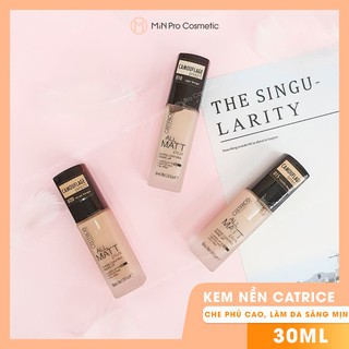 Kem nền catrice all matt shine control make up 30ml