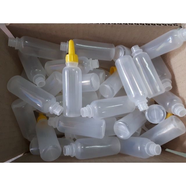 100 Lọ Nhựa Nhỏ Mắt 5ml/10ml/20ml - Chai Chiết Mực, Hương Liệu - Chai Nhỏ Giọt - Chai Lọ Chiết Mỹ Phẩm - Dụng Cụ Spa