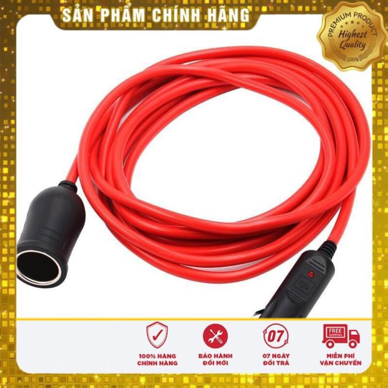 VIDEO THẬT - Dây Cáp Nối Dài Lõi Đồng Cho Tẩu Sạc Xe Hơi, Ô Tô 12V 24V