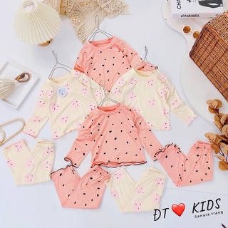 Bộ thun lạnh minky mom cho bé